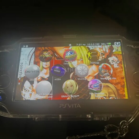 PS Vita OLED PCH-1000(Modded) With SD2VITA and 64GB Micro SD - Picture 4 of 5
